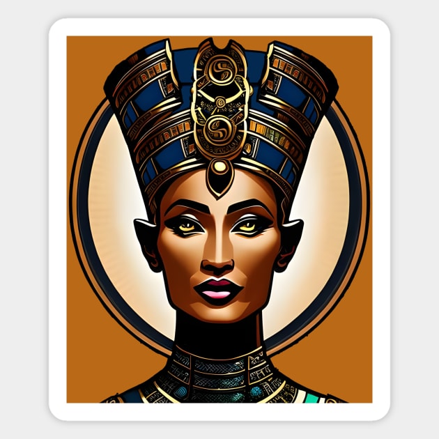 Nefertiti Magnet by skyrocket